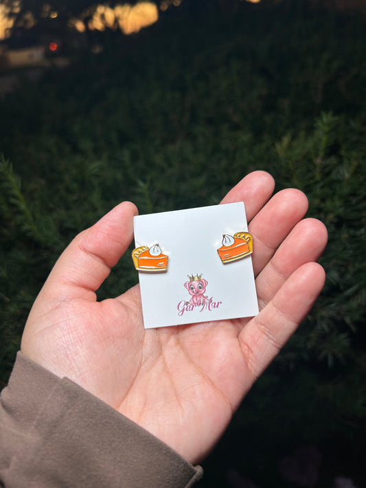 Pumpkin Pie Earrings