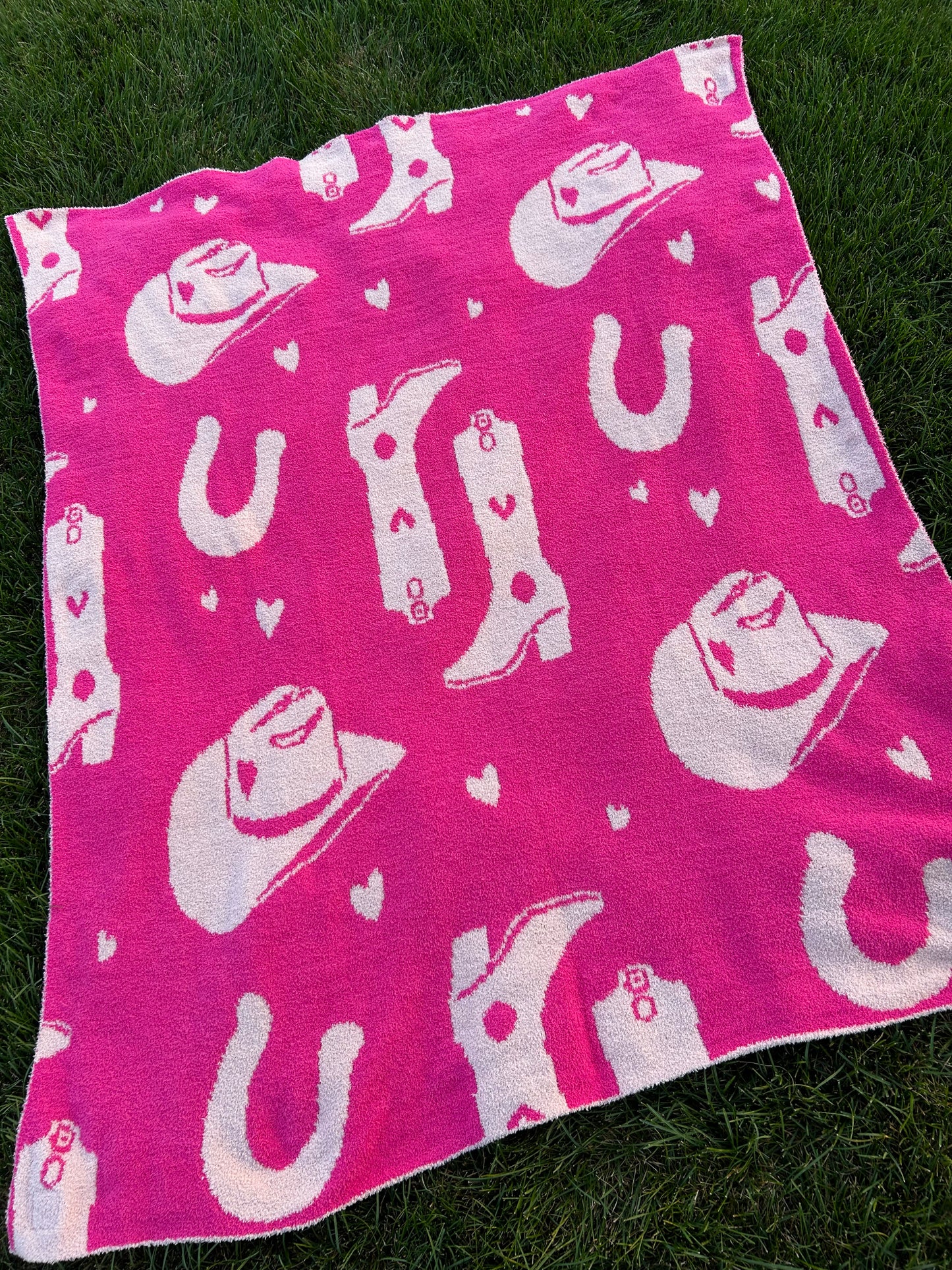 Reversible Cowgirl Blanket