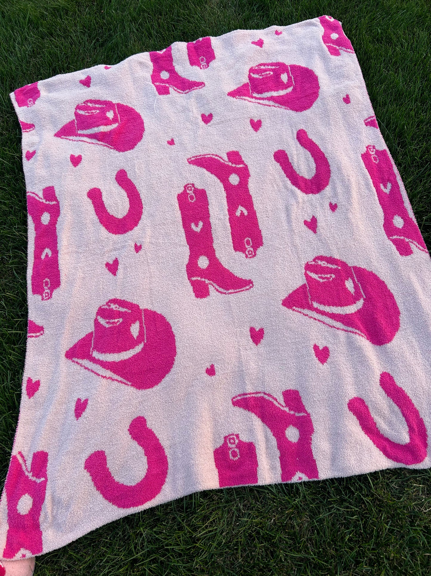 Reversible Cowgirl Blanket