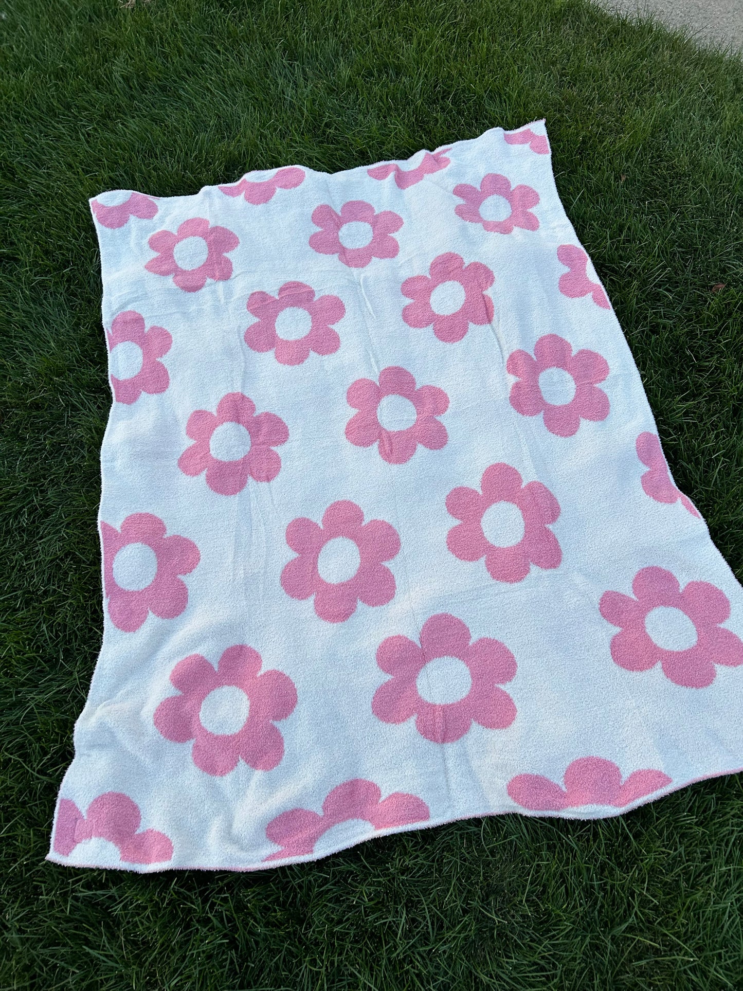 Flower Throw Blanket