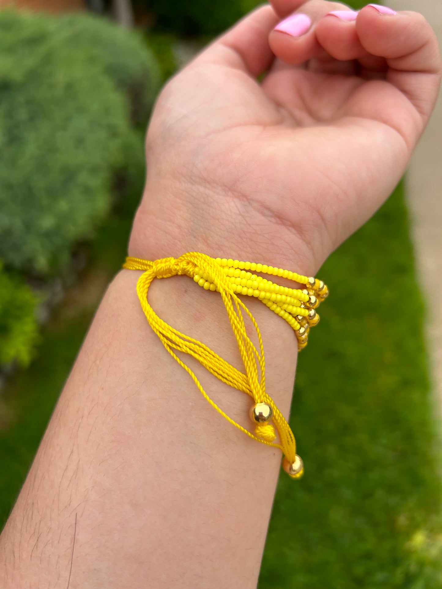 Yellow Semanario Bracelet