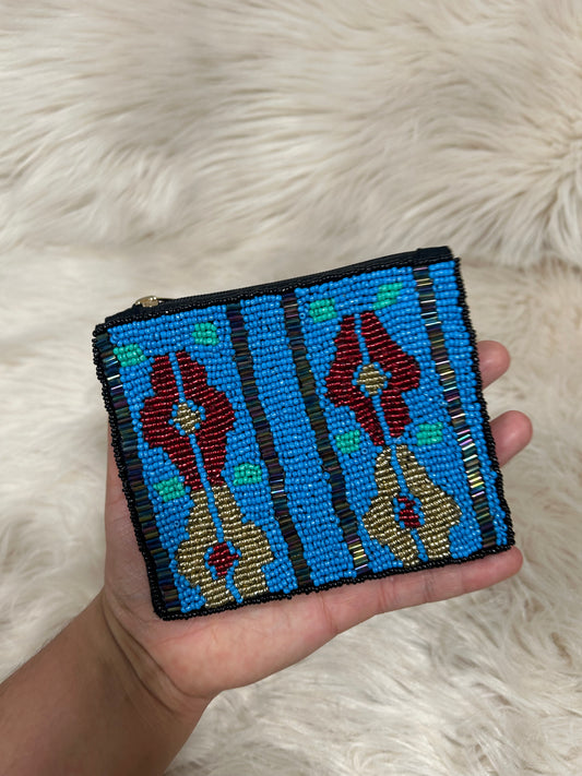 Multi Colored Coin Pouch