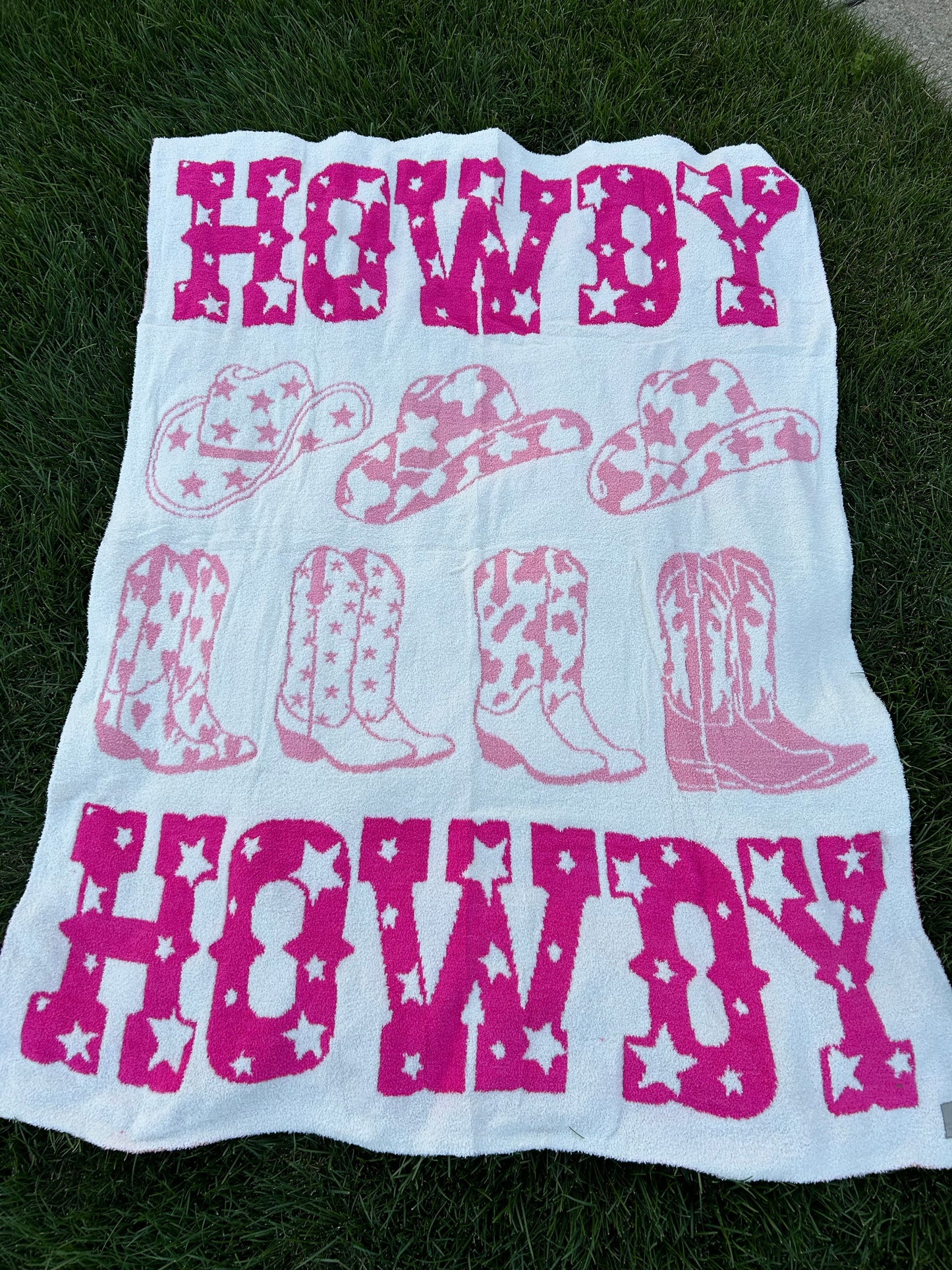 Howdy Throw Blanket